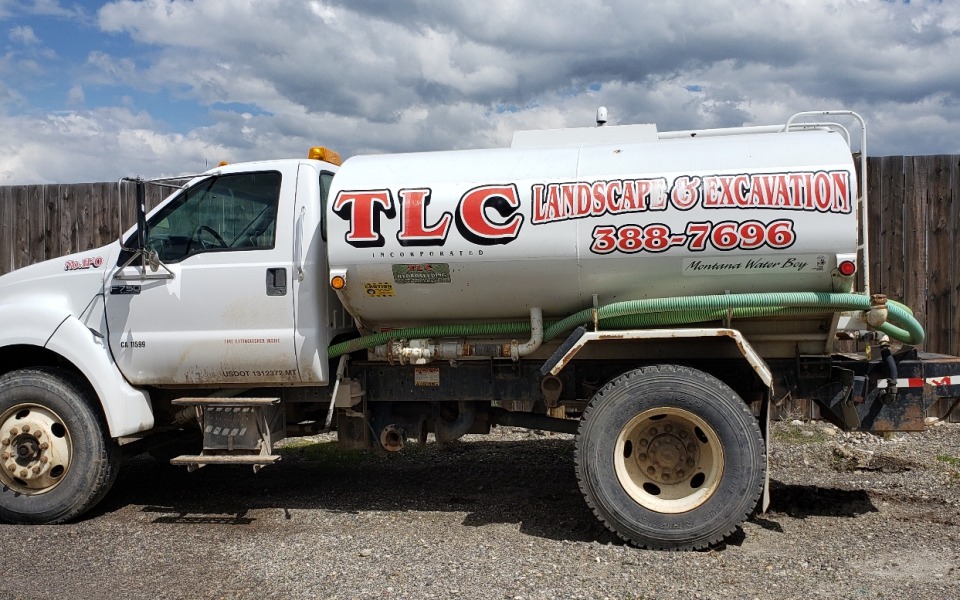 TLC water truck