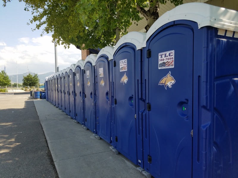 portable toilets