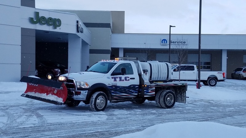 TLCs Bozeman Snow Removal Truck