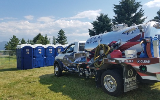 portable toilets