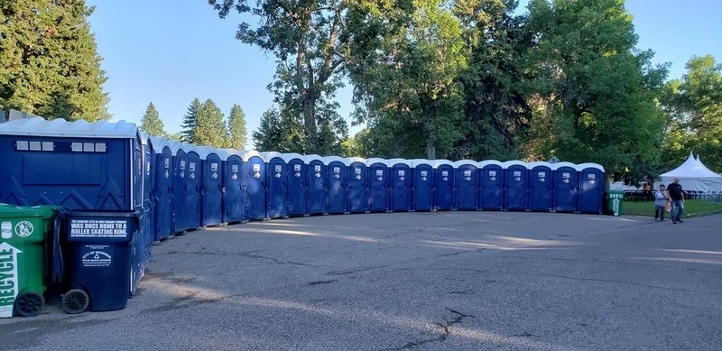 portable toilets